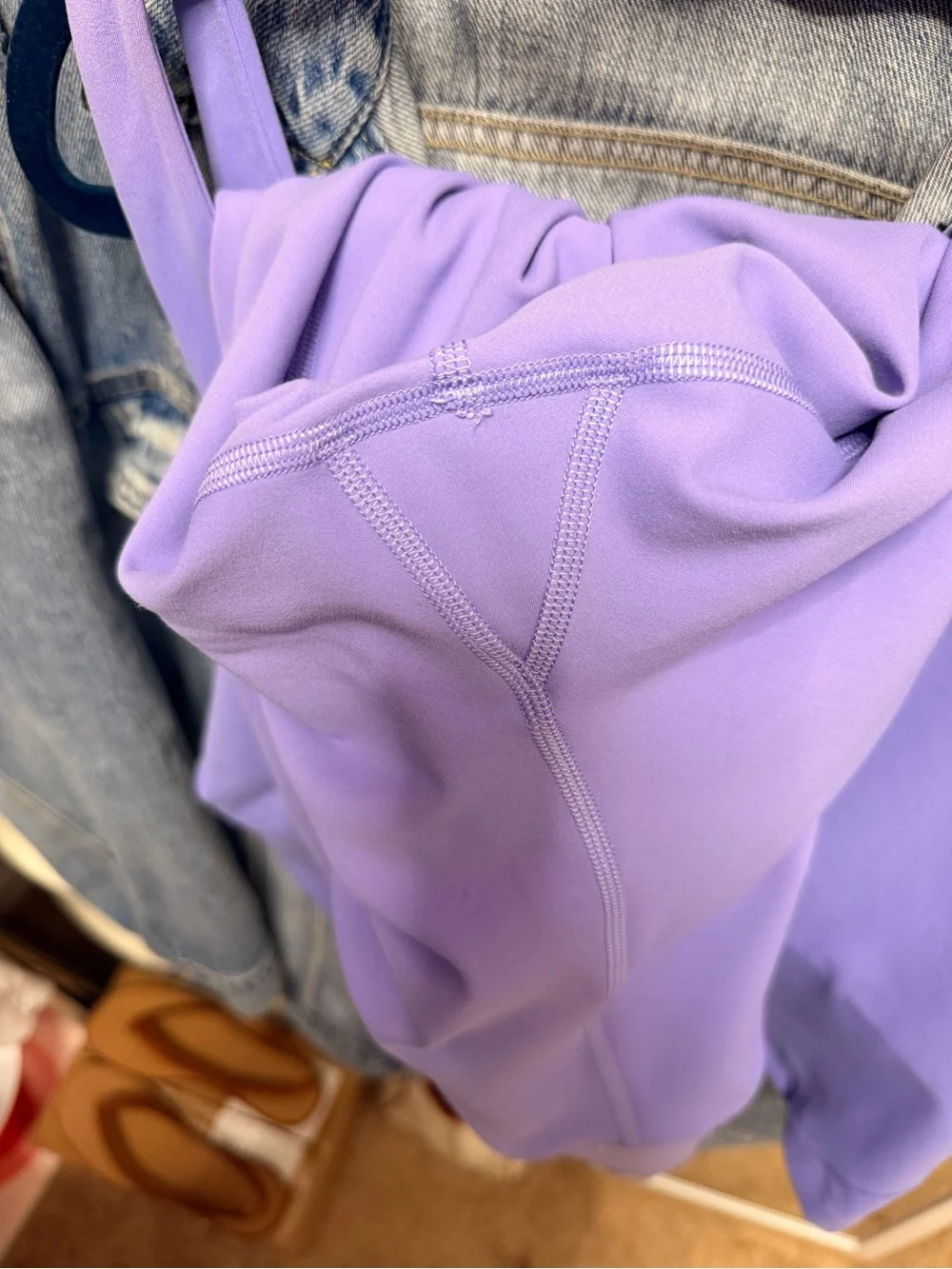 Lululemon Lavender align tank & High-Waist Leggings Set Size 14
